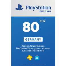 PlayStation Network Card 80 EUR (DE) PSN Key Germany