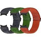 Runostrich Elastiskt armband kompatibelt med Samsung Galaxy Watch 7/6/5/4/FE 40 mm 44 mm/Galaxy Watch 5 Pro/Galaxy Watch 6/4 Classic 43 mm 47 mm 42 mm 46 mm nylon sport klockarmband kvinnor och män