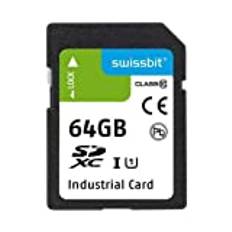 SDHC/SDXC FLASH Minneskort, 64 GB, Flash-minneskort, Micro SD-kort, Qty.1 | SFSD064GL2AM1TO-I-PL-22P-STD