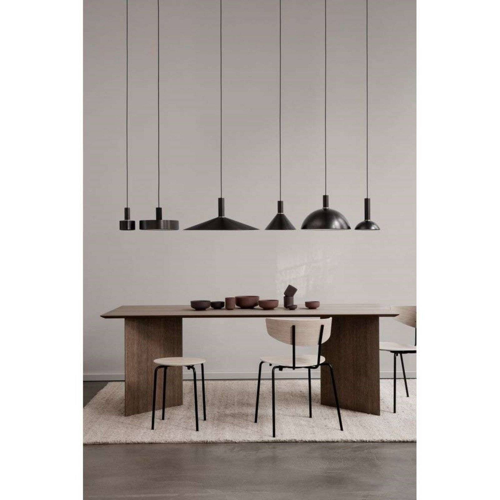 Taklampa ferm LIVING, Svart, Vardagsrum, Metall