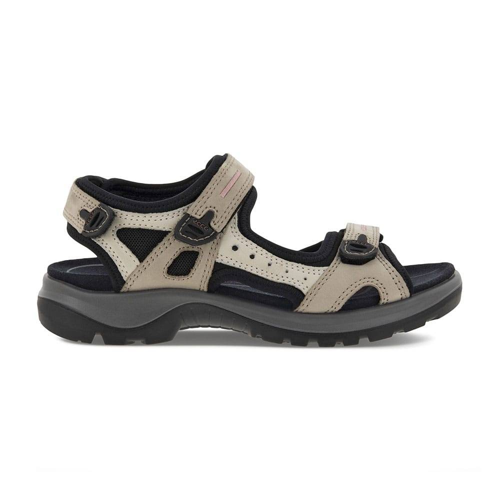 Ecco Offroad Yucatan W sandal (dam) - Burnt Coal/Spiced Coral, 35