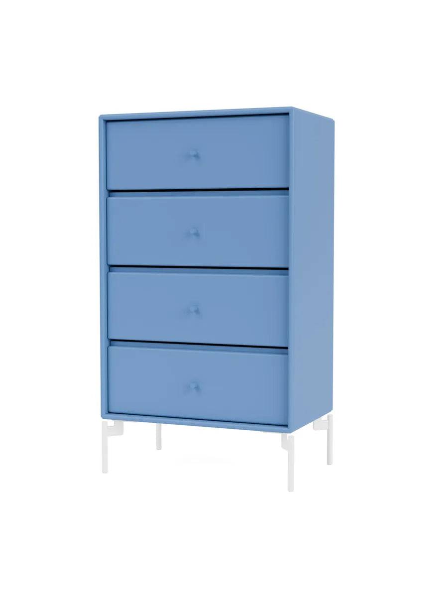 1143 skuffemodul inkl. ben fra Montana Azure / Snow / 30 cm - Jacobsen Plus