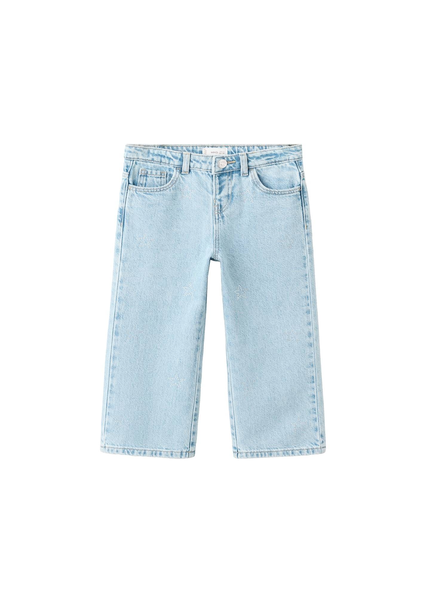 MANGO KIDS Jeans 'Estrella'  lyseblå