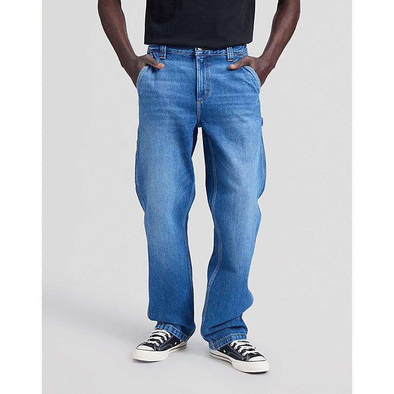 Lee Workwear Loose Carpenter Jean Northern Sky Size 34x32