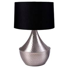 Northlight Elliot bordslampa hamrad metall, 45 cm