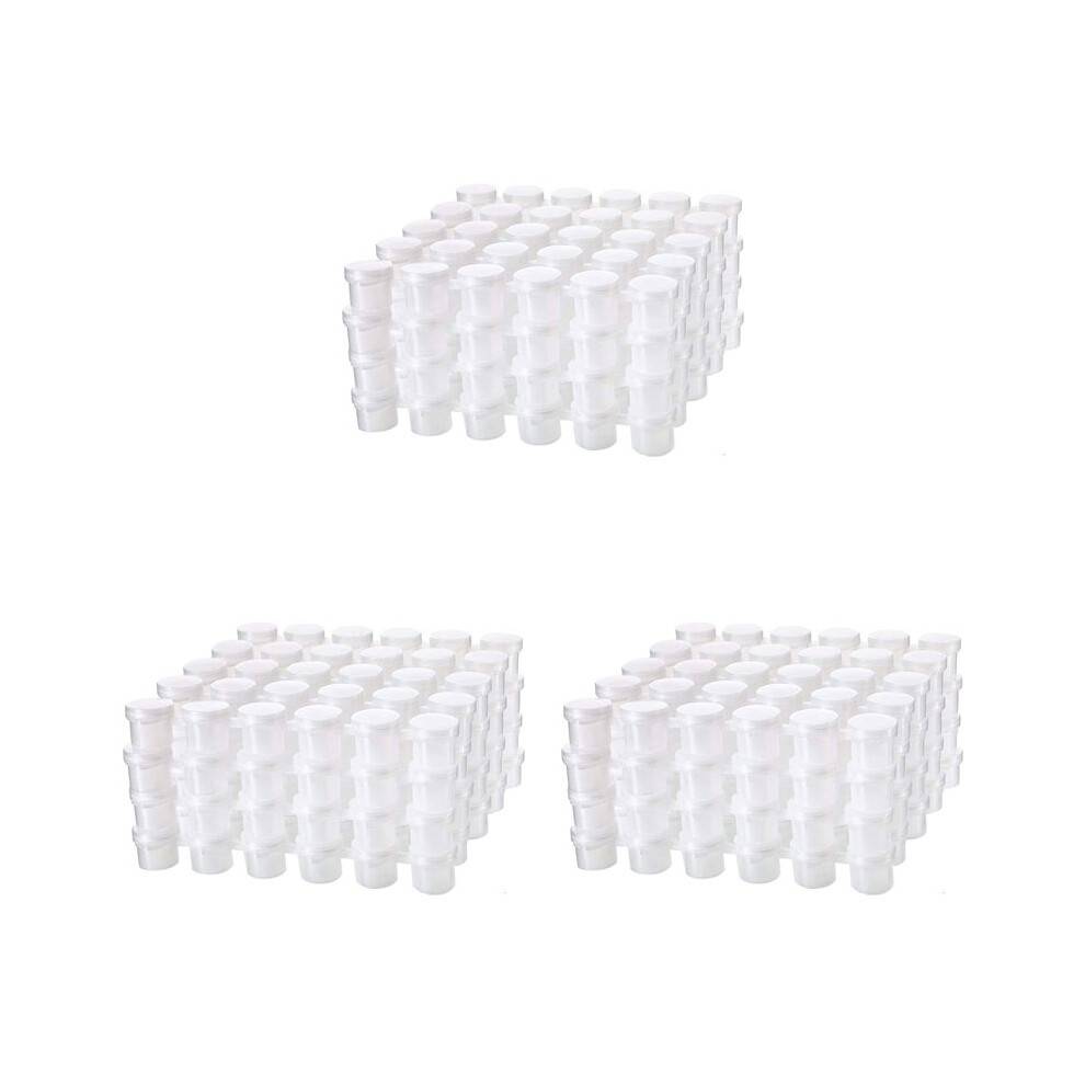 150 Strips Empty Paint Pots 5 Ml Paint Pots Strips Storage Containers Painting Arts Crafts Supplies, 900 Pots in Total