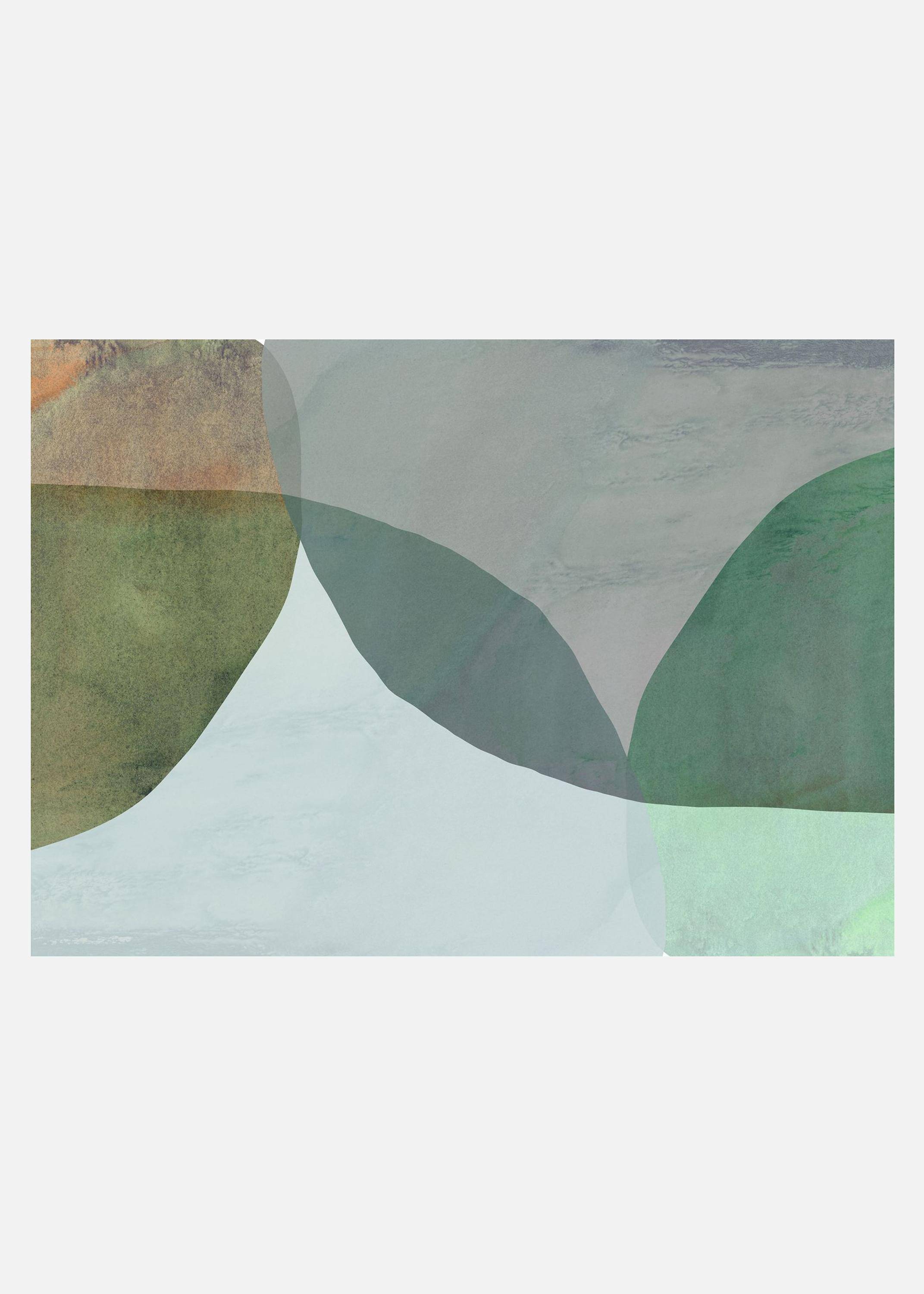 Earthenware Surfaces Canvastavla (70x100 cm)