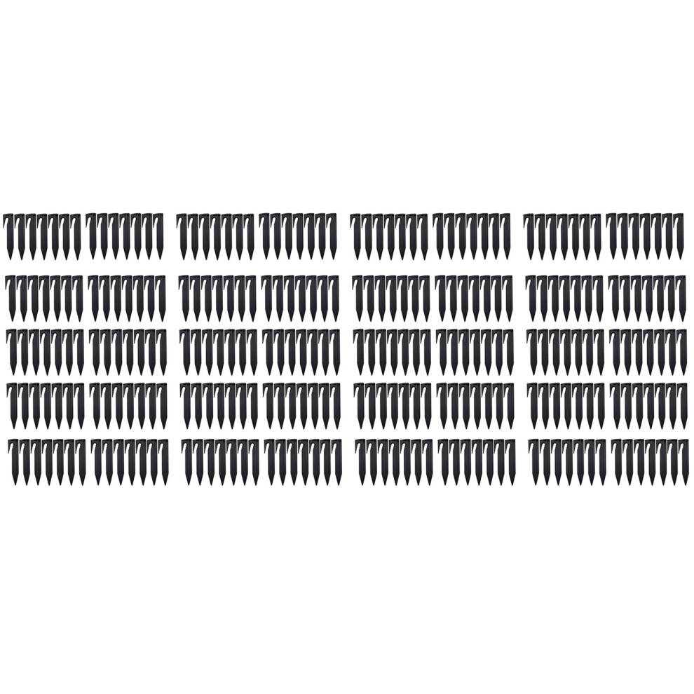 200pcs Lawn Mower Peg Boundary Nail Ground Spikes Fixing Pins for Securely Anchoring Robot Mower Lawn Mower Accessories
