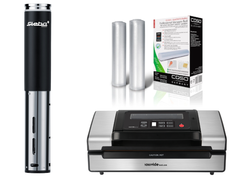 Steba SV60 Sous Vide Stav + SousVideTools VS520P Vakuumpakker