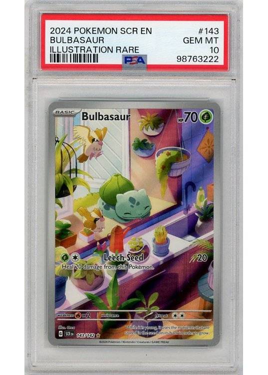 Bulbasaur - 143/142 - PSA 10.