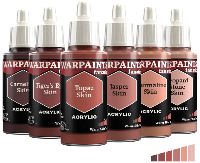 Flexible Triad Warm Skin Tones Army Painter Warpaints Fanatic