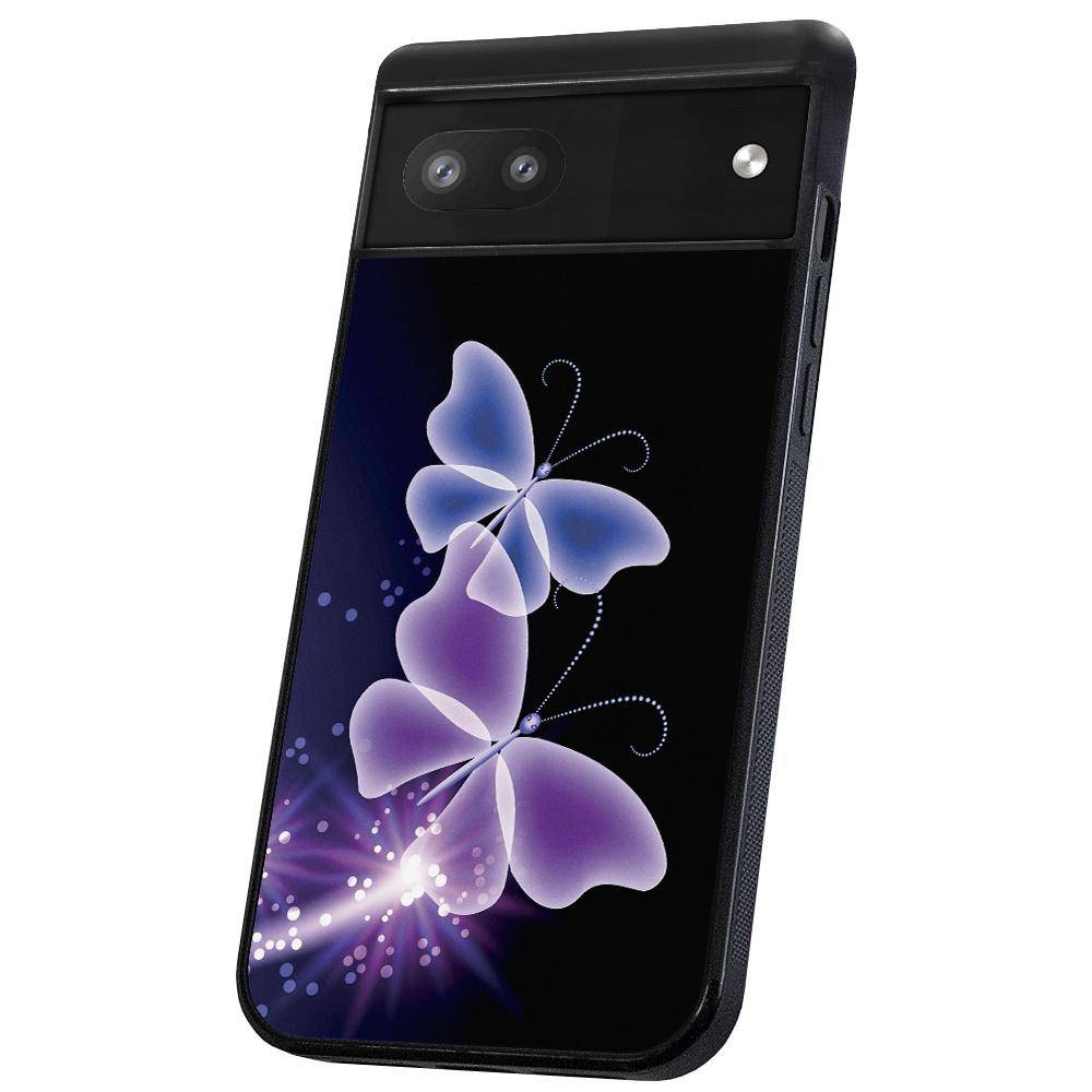 Google Pixel 6 - Skal/Mobilskal Lila Fjärilar