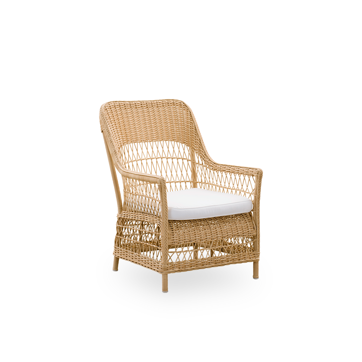 Dawn Exterior Lænestol - Antique Grey | ArtFibre & Aluminium / None / B453 | Tempotest | Mocca