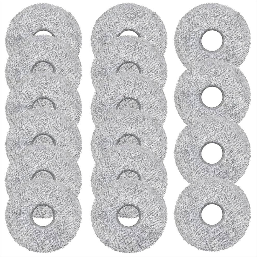 (16 stk.) moppepuder kompatible med Dreame X50 Ultra/X40 Ultra/L40 Ultra/L30 Ultra/X30 Ultra/L20 Ultra/L10s Ultra Gen2/X40 Master/L50 Pro Ul