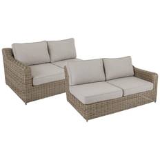 Moduler, Soffa Glendon, sh. 42 cm, avslut, natur