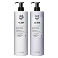 Maria Nila Sheer Silver Shampoo + Conditioner 1000 ml