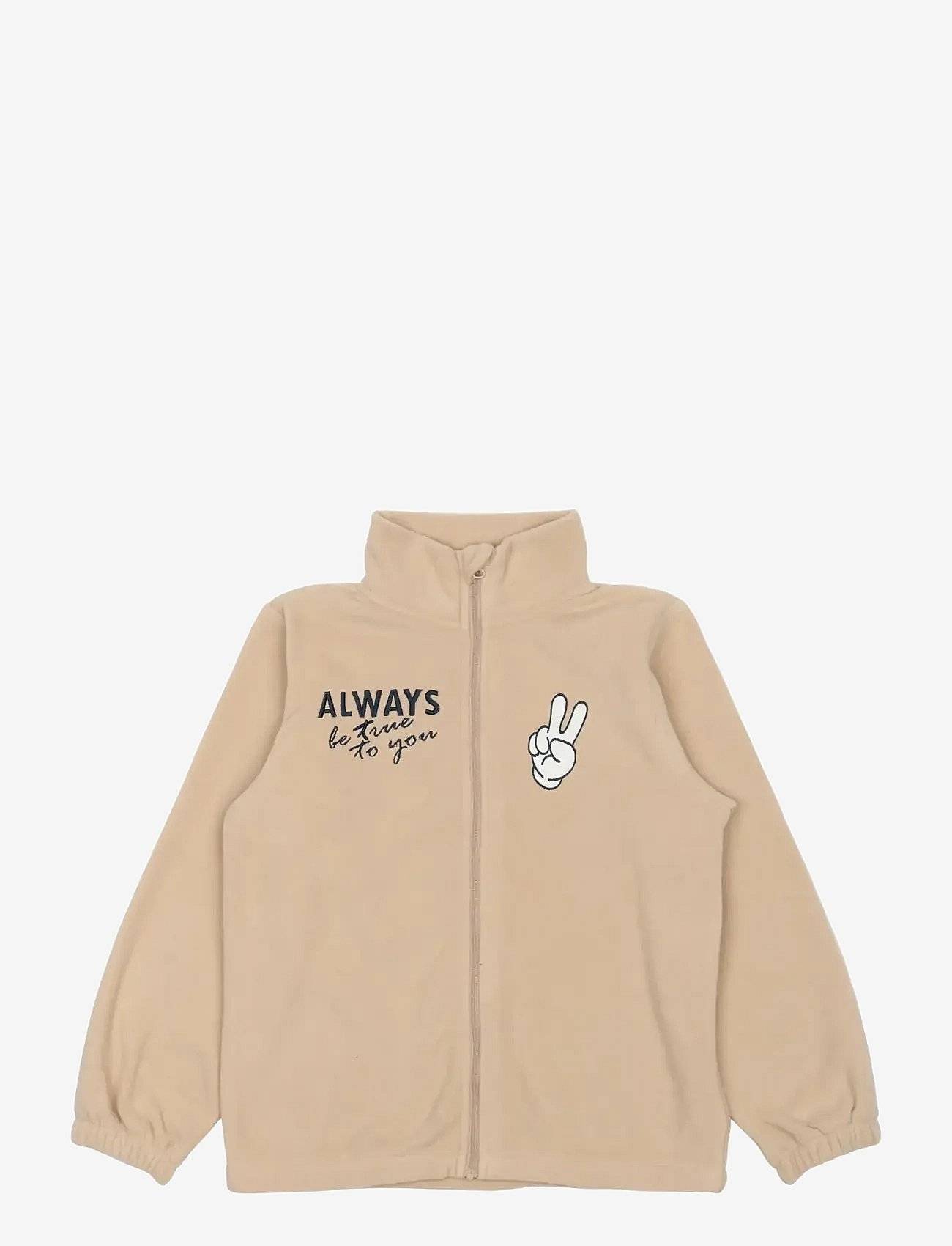 THE NEW Tnpetros Fleece Jacket | Beige | 122/128