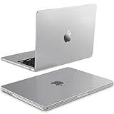 Fintie Fodral kompatibelt med MacBook Air 13,6 tum M5 M4 M3 M2 (2026/2025/2024/2022) - [Frostad finish] Ultratunt lätt fodral mot fingeravtryck, genomskinlig matt