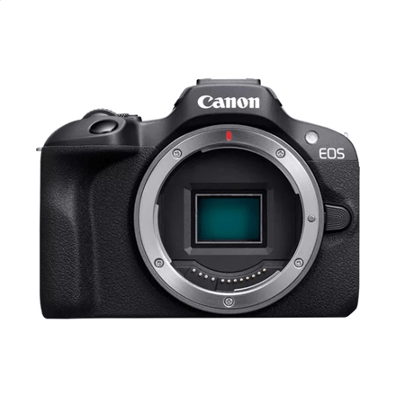 Canon EOS | R100 | RF-S 18-45mm F4.5-6.3 IS STM-objektiv | Svart