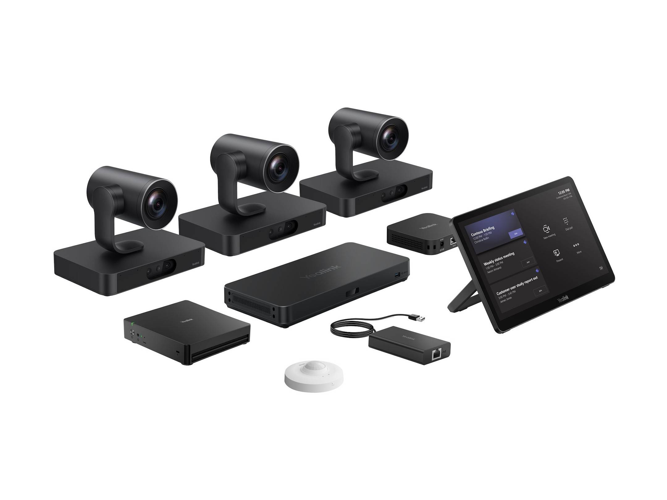 Yealink MVC S98-C5U Microsoft Teams Rooms-system för extra stora mötesrum