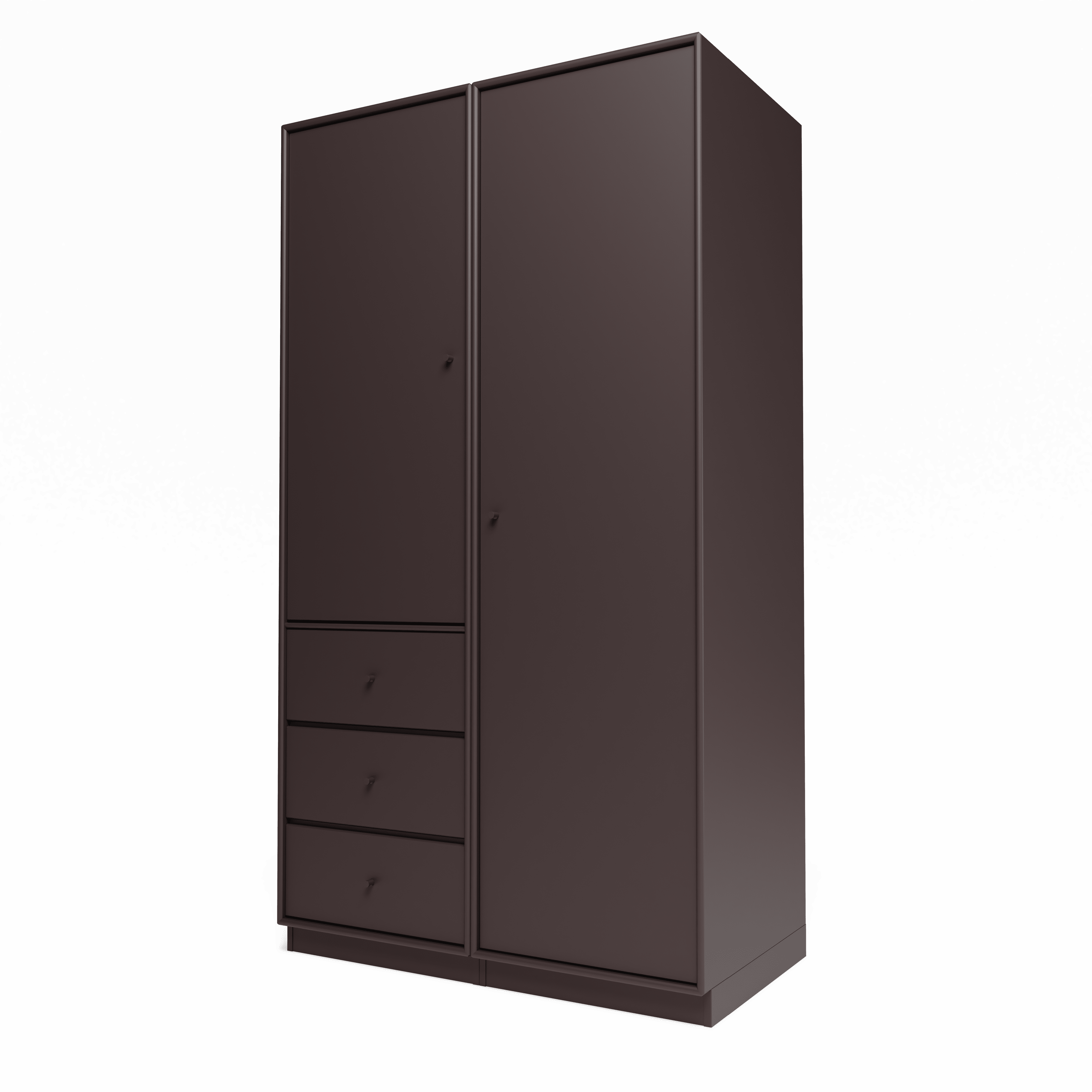 Attire III garderobe, inkl. sokkel 7 cm fra Montana Balsamic - Jacobsen Plus
