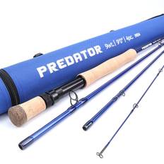 M MAXIMUMCATCH Rods Sea Fishing Rod Maxcatch Predator Saltwater Weight 4 Piece Predator Fly Rod for Fly (4 Pieces) (9'12 Weight) 9'12