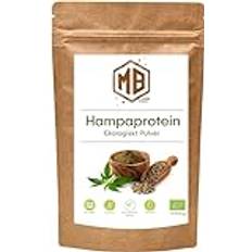 MB Superfoods Ekologiskt Rått Hampaproteinpulver 200g - Veganskt, växtbaserat proteintillskott, Ren näring från hampafrön, Perfekt för smoothies och shakes.