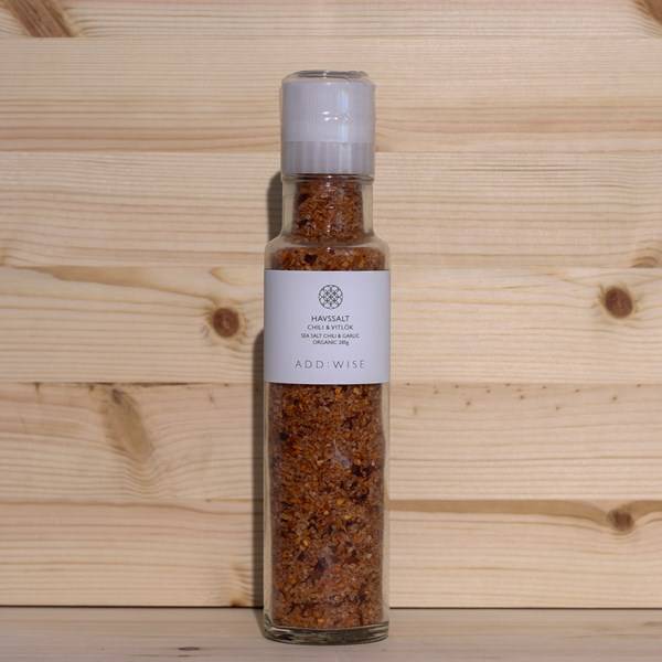 Kryddkvarn Havssalt Chili Vitlök 285g EKO