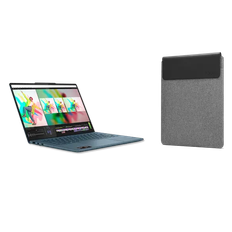 Lenovo Yoga Pro 7 14 R7-32G-1TB + Sleeve AMD Ryzen AI 7 350-processor 2,00 GHz upp till 5,00 GHz, Windows 11 Pro 64, 1 TB SSD M.2 2242 PCIe Gen4 TLC