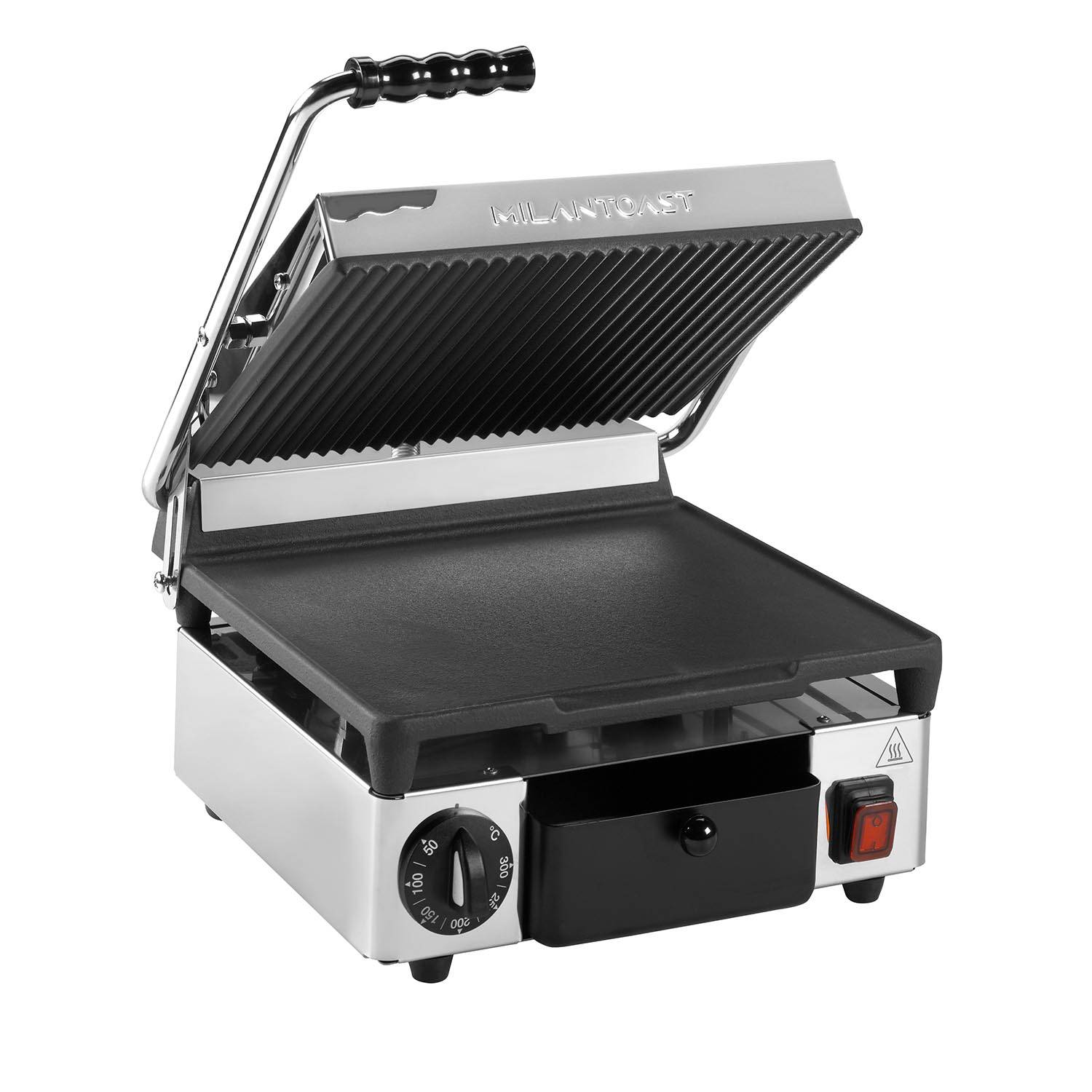 Milan Toast Klämgrill Gjutjärn Enkel 16001