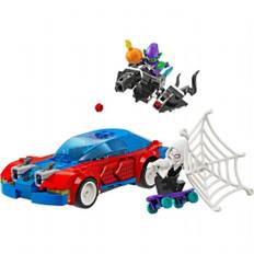 SpiderMans racerbil + Venom Green Goblin LEGO byggeklodser Super Heroes 76279