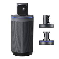 KanDao Meeting 360 (2025) Video Conference Room Camera, 1080P HD 360° Automatic Speaker Focus & Smart Zooming Conference System, Noise-Cancelling Microphones & Hi-Fi Speakers Meeting Room Camera