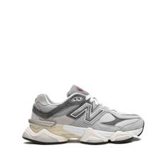 New Balance - 9060 Rain Cloud/Castlerock/White sneakers - unisex - grismocka/gummi/Tyg/mesh - 8.5 - Grå