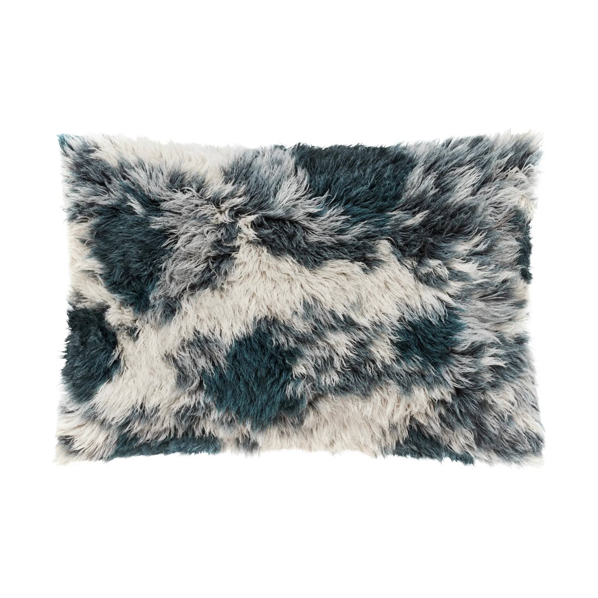 Hem Monster kudde Large 40x60 cm Dark teal-off white