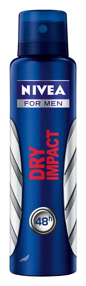 Deodorant Spray Nivea Men Dry Impact, antiperspirant, 150 ml