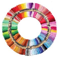 SY001 - 100 dockor broderigarn / moulinegarn
