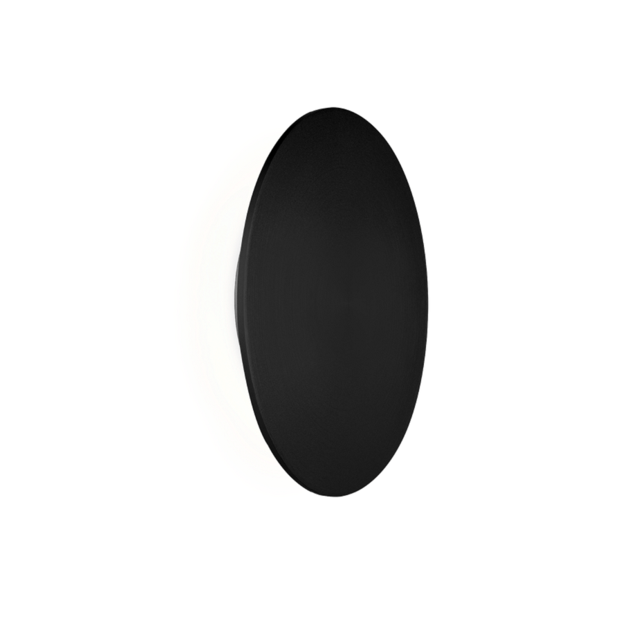 Miles LED væglampe Wever & Ducré - Sort / Model 3.0 Round / 3000K/kold hvid