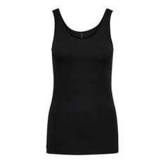 ONLLIVE LOVE LIFE S/L TANK TOP NOOS - Black / L