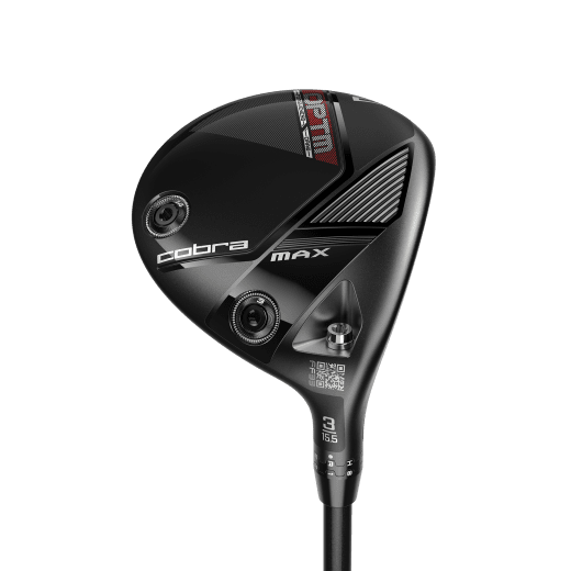 Cobra OPTM MAX - Fairwaywood (Fattning: Vänster, Loft: #5-18.5°, Skaft: Mitsubishi - Kal'li DW Red 50 - Regular, Grepp: Lamkin - Crossline 360)