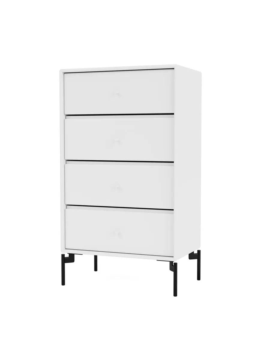 1143 skuffemodul inkl. ben fra Montana Snow / Black / 30 cm - Jacobsen Plus
