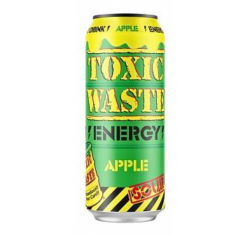 Toxic Waste Energy Drink Sour Apple 500ml
