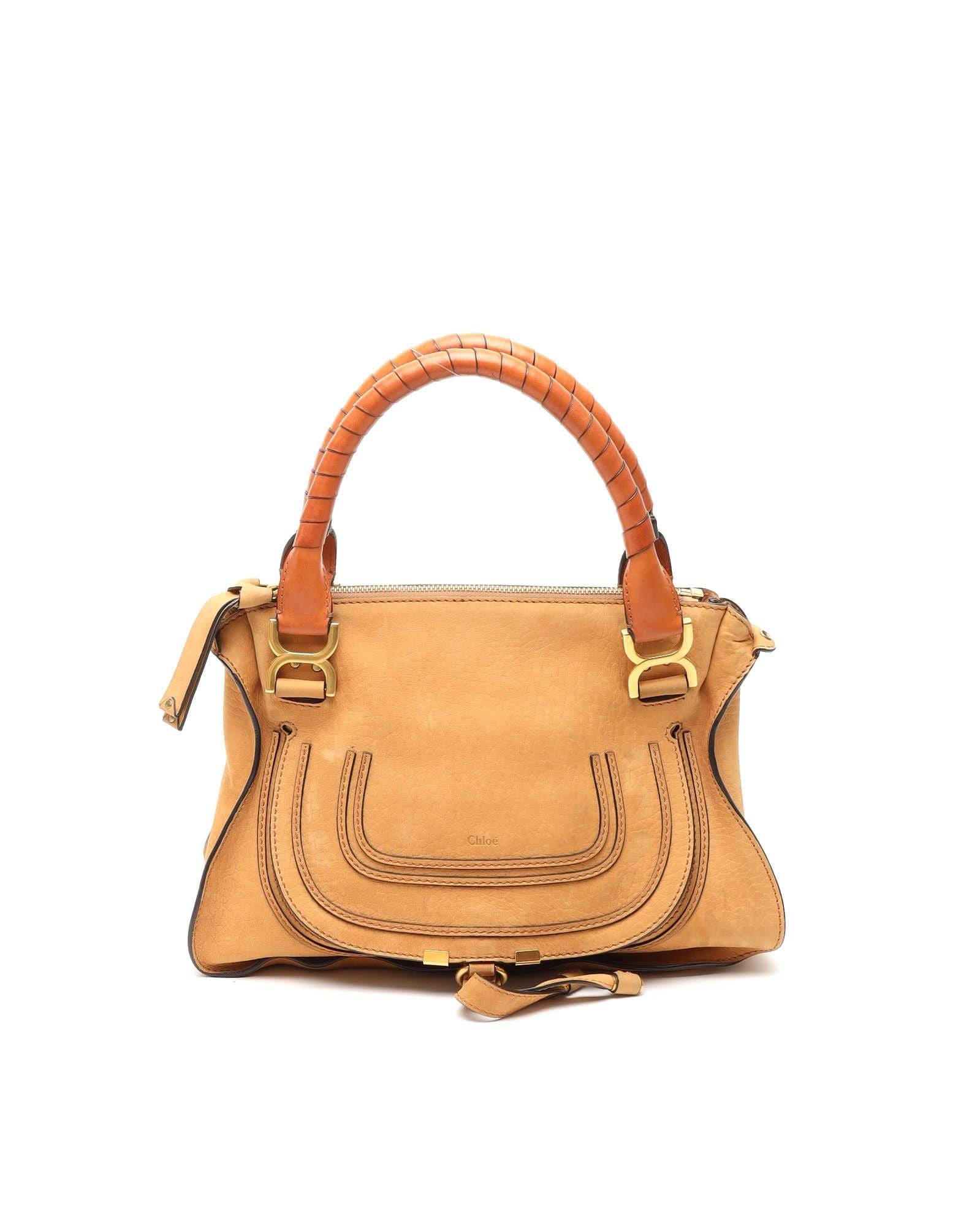 Chloé Marcie Nubuck Bag - Other - One Size