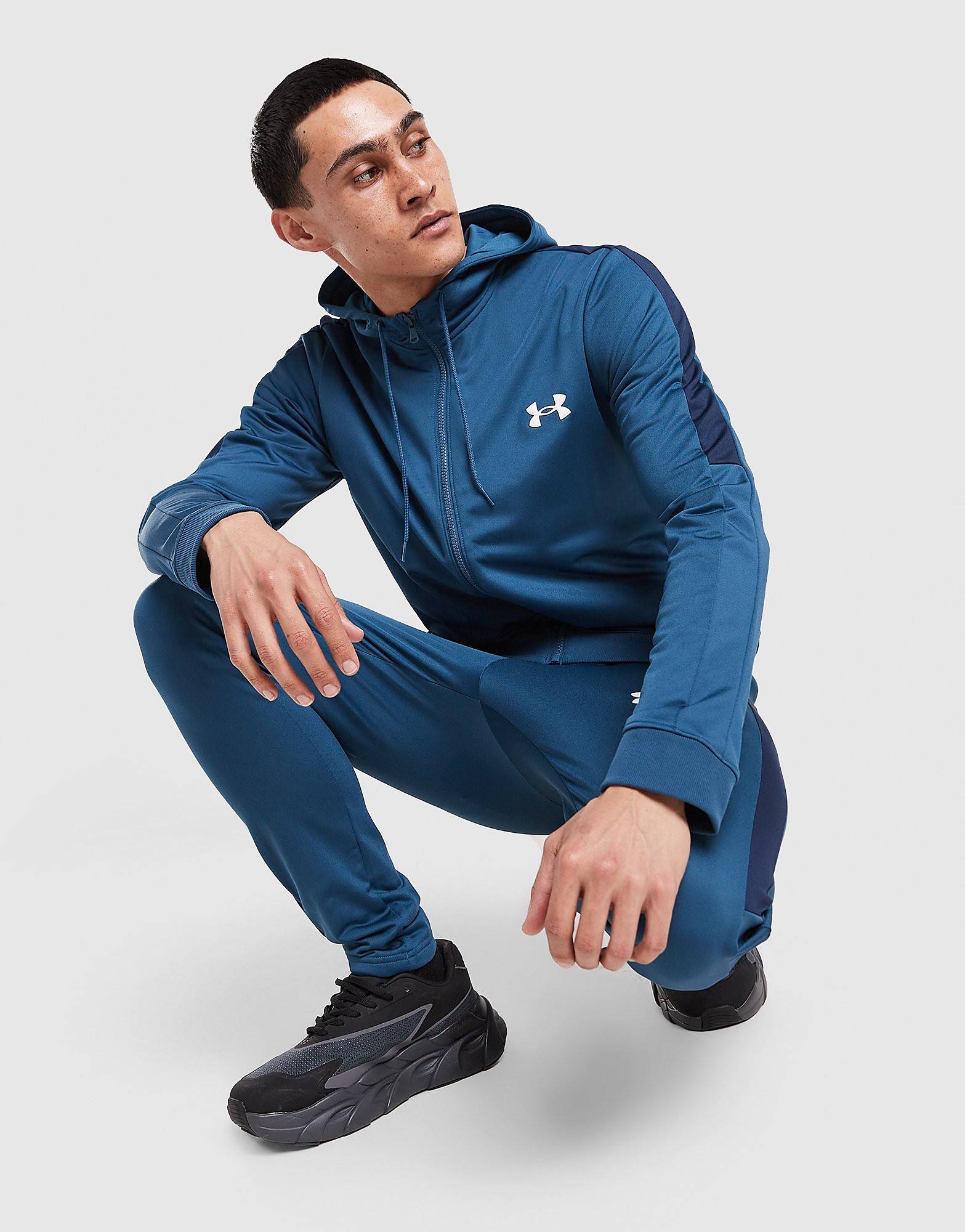 Under Armour Tech Full Zip Hoodie, blå - XXL