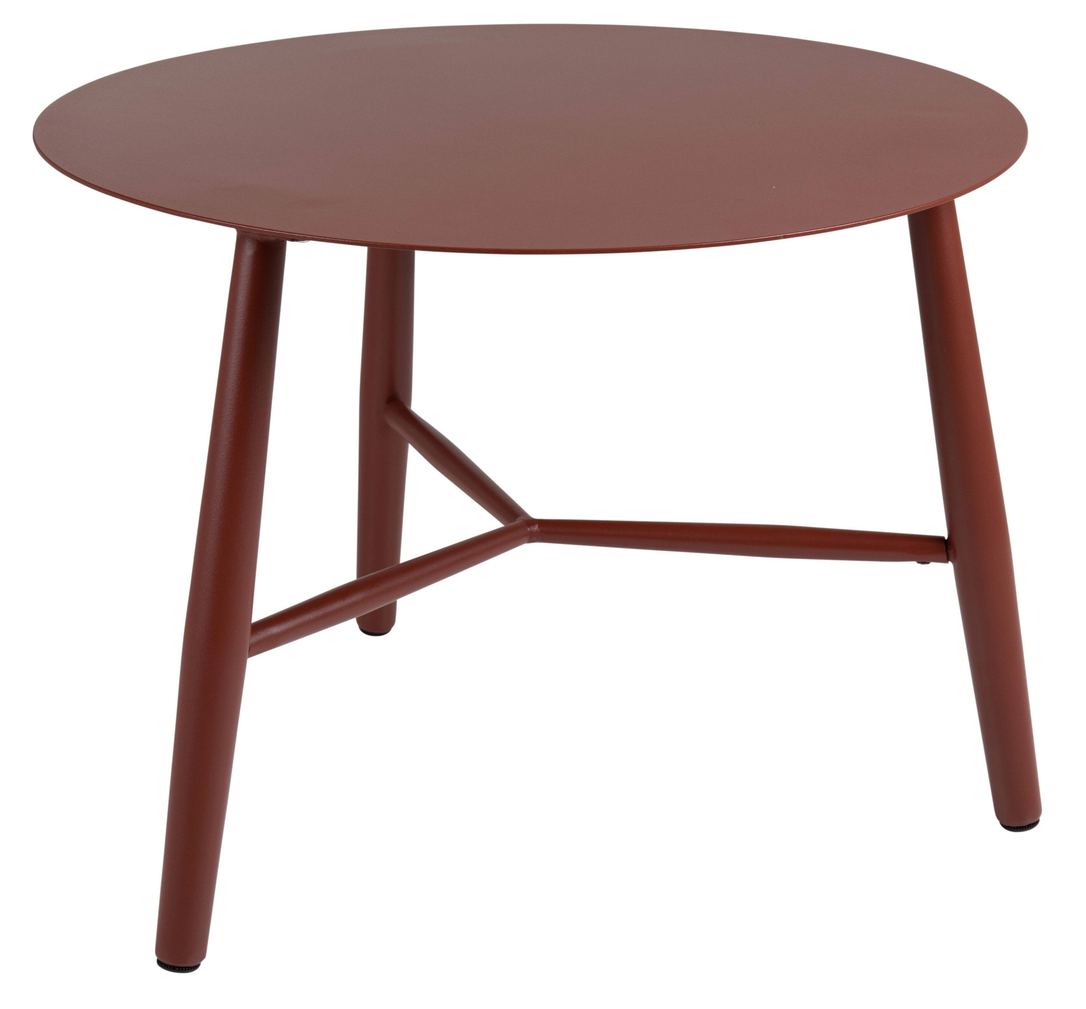 Brafab - Vannes Sidobord 60 cm Rund Röd