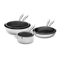 Onyx Cookware 6-dele køkkensæt | hybrid non-stick onyx cookware køkkensæt | onyxcoockware