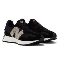 New Balance 327 Womens Animal Print Black Trainers - UK 6.5 / EU 40 / US 8.5