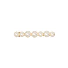 Jennifer Behr - hårspänne med pärlor - dam - pearls/mässing - one size - Guldfärgad