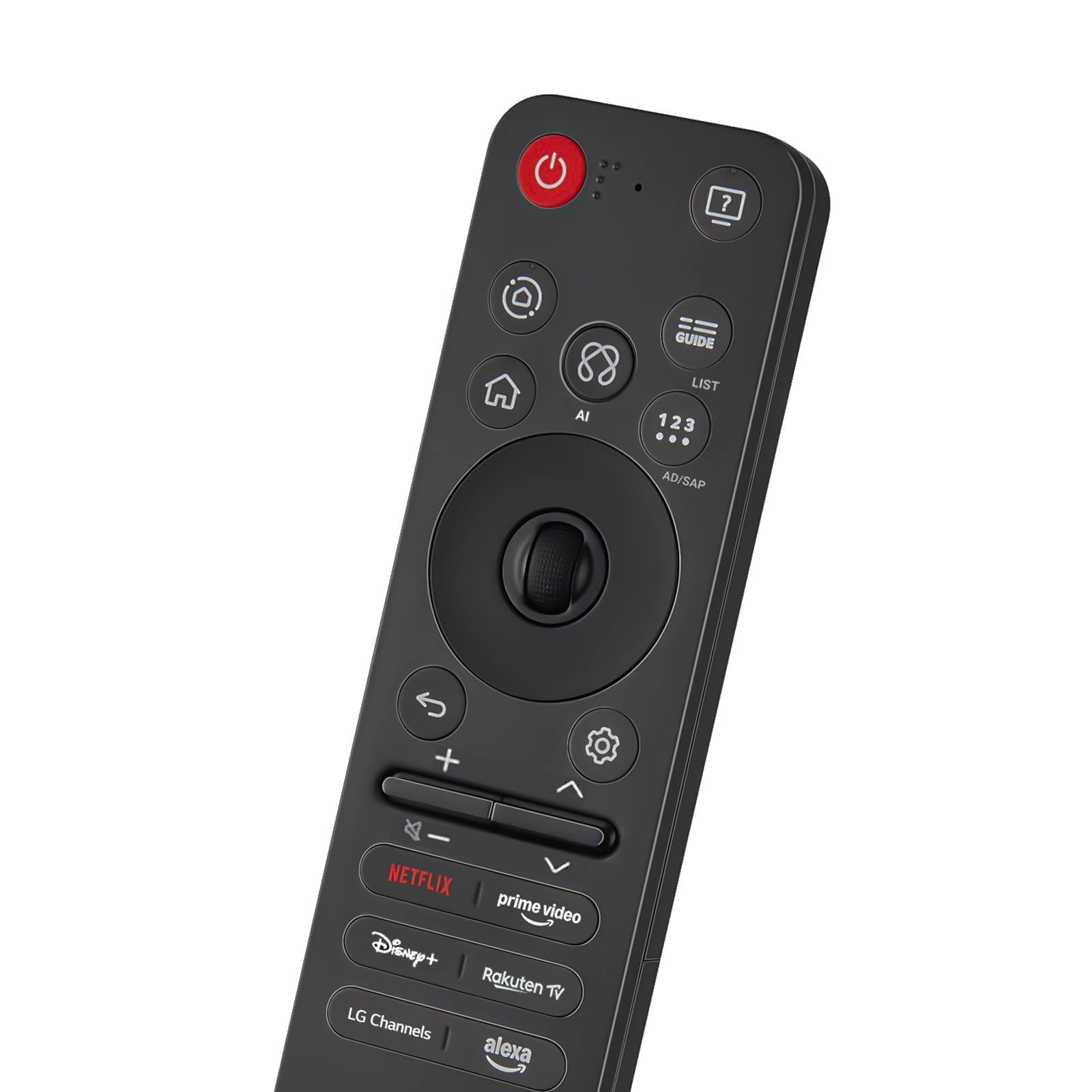 MR25GA Magic Remote Compatibility with LG TVs, Compatible with 2025 LG TVs with AI Voice, Motion Pointer, Alexa AKB76046603