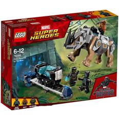 LEGO Marvel Super Heroes Black Panther Rhino Face Off By The