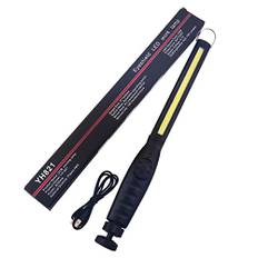 Uppladdningsbar COB LED-arbetslampa, 700 lumen, magnetisk ficklampa, USB-inspektionslampa, LED arbetslampa, LED, smalt ljus med USB-kabel, reparationsverktyg för mekanik, bil, utomhuscamping,
